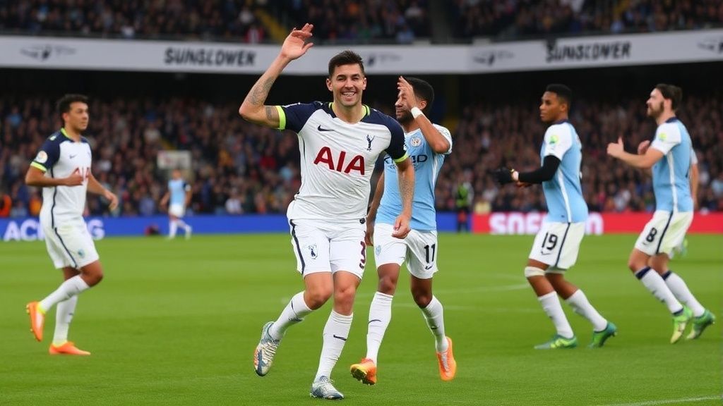 热刺式魔咒再现！半场0-2到2-2逼平曼城