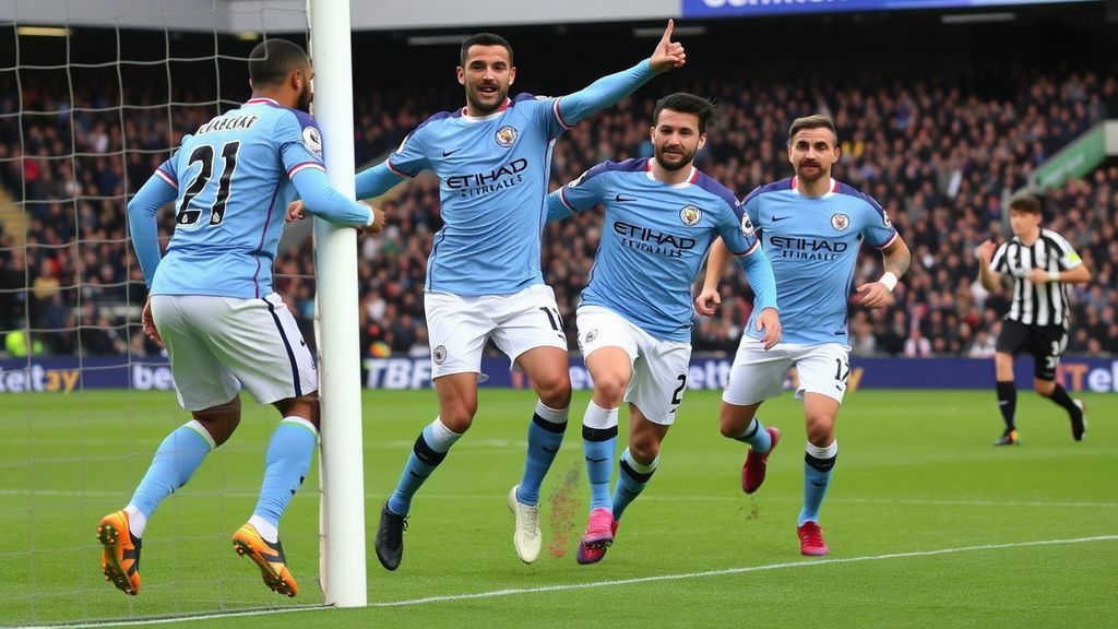 曼城无哈兰德照样横扫纽卡！埃及神锋梅开二度锁定联赛杯决赛席位