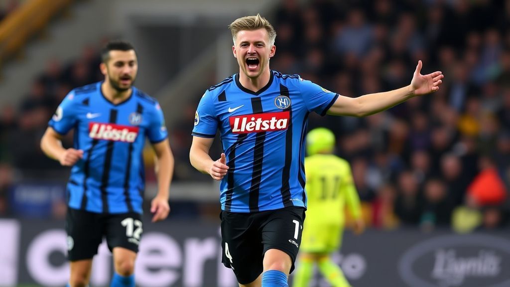 十人那不勒斯补时绝杀！霍伊伦德点球救主 孔蒂笑谈亲自上场