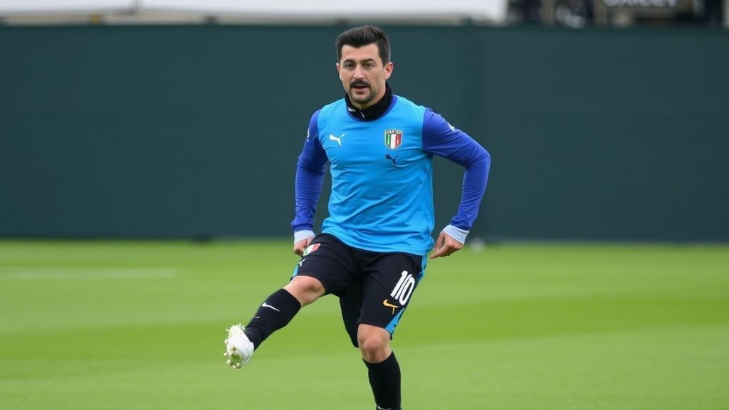 卡拉菲奥里专访：世界杯梦想与加图索的晚餐，北爱尔兰之战前的蓝色宣言