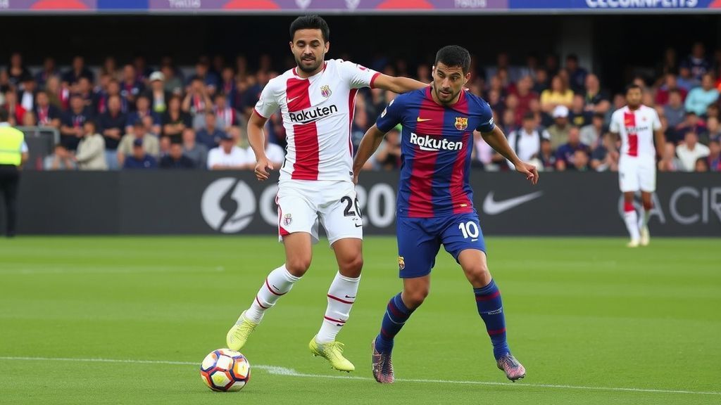 巴萨1-0巴列卡诺球员评分：阿劳霍头槌定江山