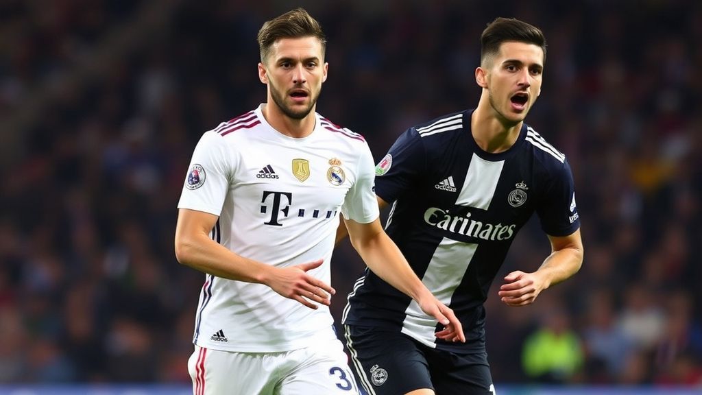 皇马3-2拜仁欧冠爆发冲突！吕迪格肘击斯坦尼西奇引爆骂战