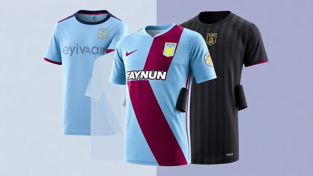 阿斯顿维拉2026-27赛季三套战袍全泄露！复古设计颠覆十年传统